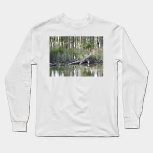 Whitetail deer, wild animal, wildlife gifts Long Sleeve T-Shirt